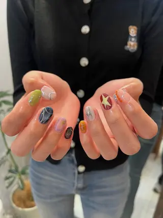 ネイル haruka 🐈のネイルデザイン