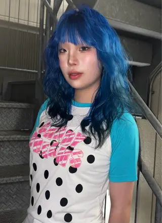 ミディアム カラー コツ🧚ハイトーン /カラー/名古屋/栄のヘアスタイル