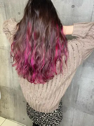 ロング カラー 美髪矯正・レイヤー 倉友哉のヘアスタイル