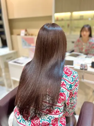 ロング カラー 髪質改善/縮毛矯正 seiyaのヘアスタイル