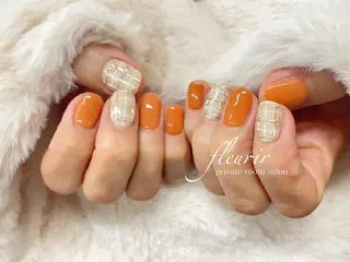 ネイル フルリール 【プライベートサロンのネイルデザイン