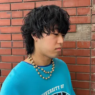 メンズ 柏メンズパーマ特化 蛯谷 晃裕のヘアスタイル