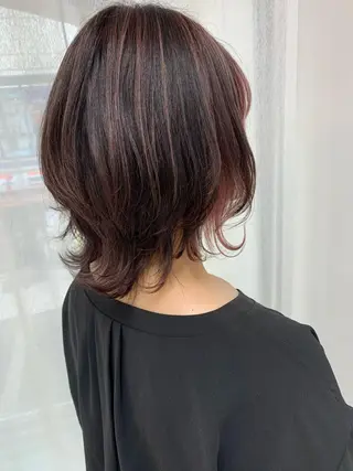 ショート カラー 優花/ハイトーン /デザインカラーのヘアスタイル