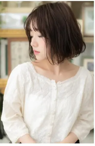 ミディアム 中野 雄介のヘアスタイル