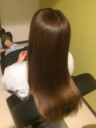 ロング 岡本 智次のヘアスタイル