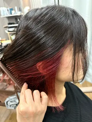 ショート カラー TELA HAIR 幕張本郷店　千尋のヘアスタイル