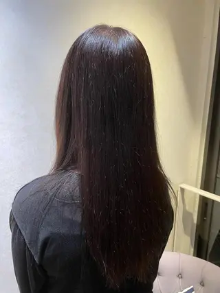 ロング カラー ヘアアレンジ 柳井 準平のヘアスタイル