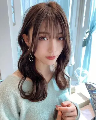 ロング アイブロウ 似合わせカラーの達人 ダブルカラー/森栄範のヘアスタイル