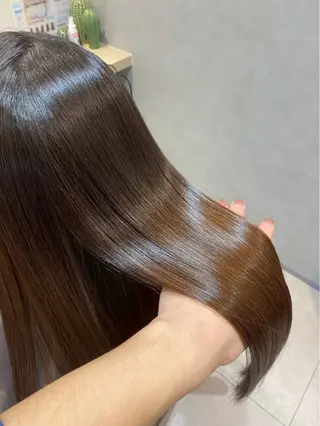 ロング カラー youres hair髪質改善トリートメント&ヘッドスパ青葉台店所属・武田 勇貴のヘアスタイル