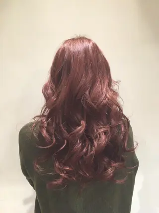 ロング カラー aroot 町田駅徒歩10秒のヘアスタイル