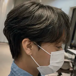 メンズ ニュアンス/フェザー メンズカット/Senのヘアスタイル