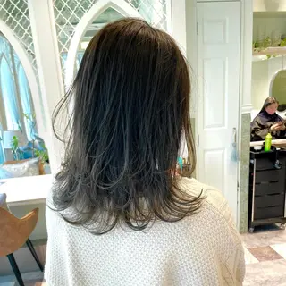 カラー 渡辺 麻衣のヘアスタイル