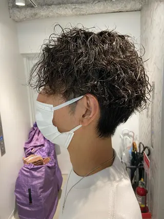 パーマ メンズ 🔥メンズ特化/ 奥野心太【副店長】のヘアスタイル