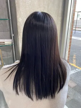 ロング ミヤタ フミヤのヘアスタイル