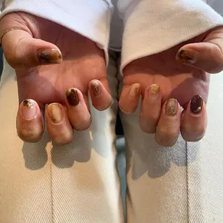 ネイル 《ニュアンスネイル》 risaのネイルデザイン