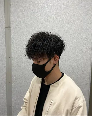 ショート パーマ メンズ 🌀パーマ特化 美容師🌀/しゅんのヘアスタイル
