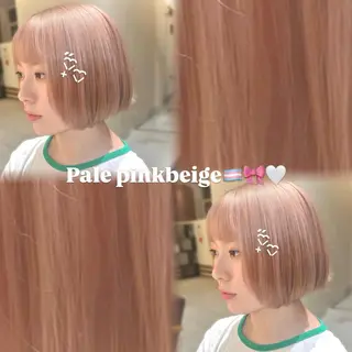 ショート カラー 透明感カラー×レイヤ ー🧊横田 冴のヘアスタイル