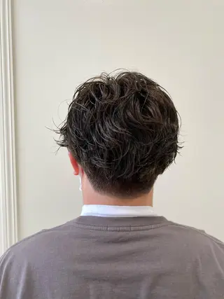 パーマ メンズ 村岡 未悠のヘアスタイル