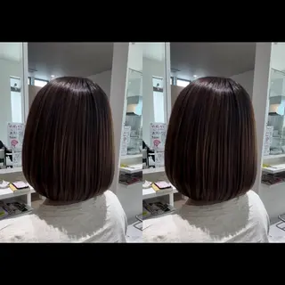 ミディアム カラー 【20時〜22時】 KENのヘアスタイル