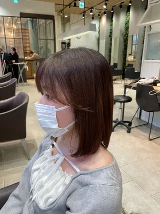 ショート ハッシュカット /momocaのヘアスタイル