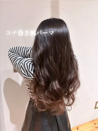 ロング パーマ 林 晃輔のヘアスタイル