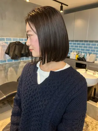 ショート カラー 似合わせカット✂︎ りょお🫧のヘアスタイル