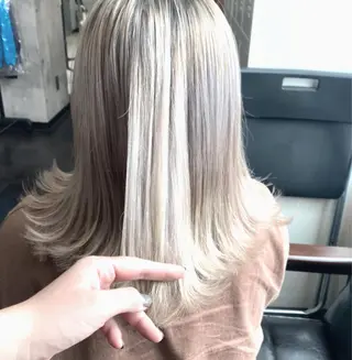 ミディアム カラー 髪質改善💓艶髪💓 暖色💗加藤あゆみのヘアスタイル