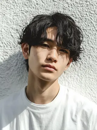 ショート 🪽men’sカット 🪽パーマ🪽丸田のヘアスタイル