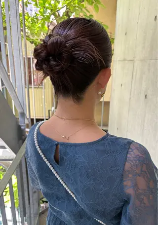ミディアム ヘアアレンジ yuuna/ ハッシュカット🎀のヘアスタイル