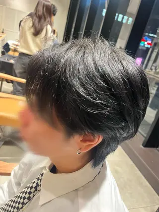 カラー メンズ アサノ メグミのヘアスタイル