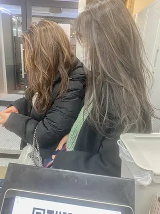 ミディアム カラー 海外デザイン🇺🇸 石渡諒太のヘアスタイル