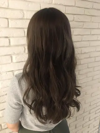 ロング カラー 宮下 浩一のヘアスタイル