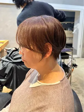ショート 髪質改善・ クロスパーマ◎倉澤のヘアスタイル