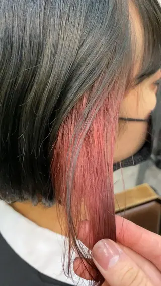 ショート カラー 🟢NEGi🟣 🫧髪質改善のヘアスタイル