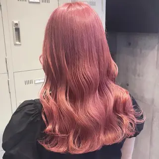 ロング カラー ヘアアレンジ メンズ 🌟🍒ハイトーン 韓国ヘア/ユウミのヘアスタイル