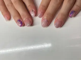 ネイル 下妻ネイルサロン/ 持ちの良いネイルのネイルデザイン