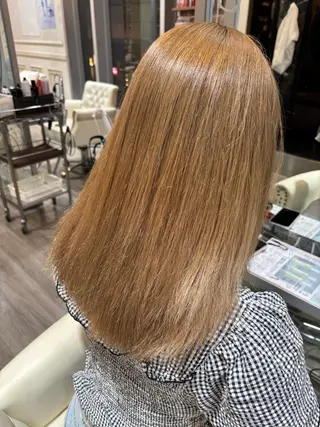 セミロング COCONA🎀 /透明感/艶カラーのヘアスタイル