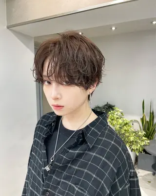 メンズ メンズ縮毛矯正 メンズカット/のヘアスタイル