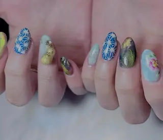 ネイル Spiky とうげ ふうかのネイルデザイン