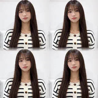 ロング 🦋REISA🦋 エクステ×ハイトーンのヘアスタイル