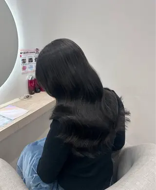 ロング 原田 はなのヘアスタイル