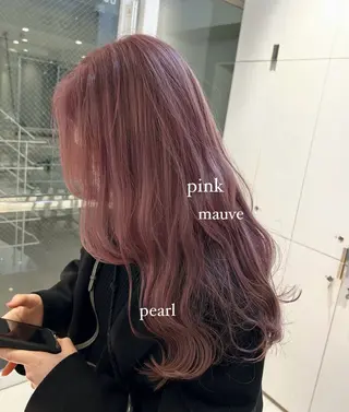 ロング カラー 《暖色/韓国hair 》🇰🇷桑原ユキネのヘアスタイル