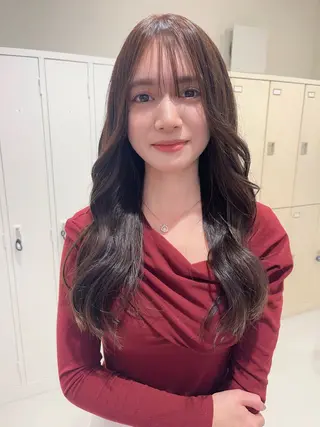 ロング カラー 透明感カラー🫧🌈 似合わせカット✂︎のヘアスタイル