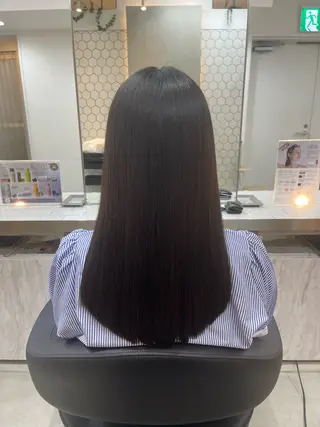 ロング ハイトーン/レイヤ ーTENSHOのヘアスタイル