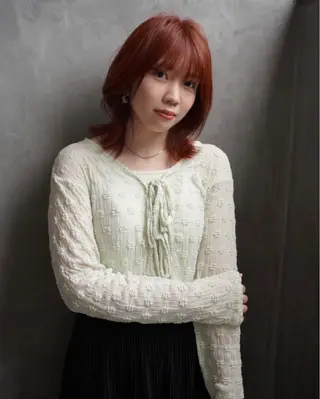 ミディアム はまだ かんたのヘアスタイル