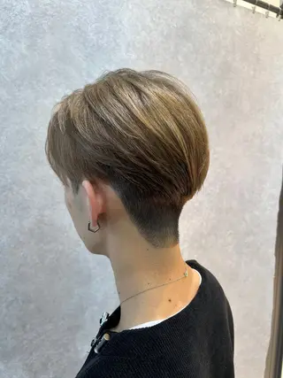 カラー パーマ/ハイトーン 🌀中川航亜🌀のヘアスタイル