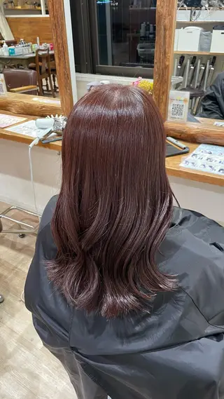 セミロング カラー コトミ【メンズ特化】 女子ウケ提案🫶🏻のヘアスタイル
