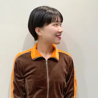 ショート aoi /パーマ /まるみショートのヘアスタイル