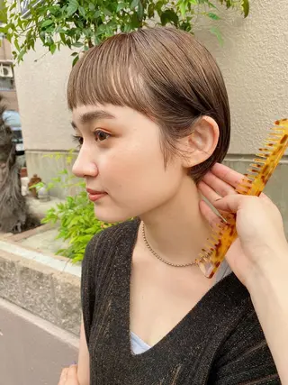 ショート momoka /ショート/ボブのヘアスタイル
