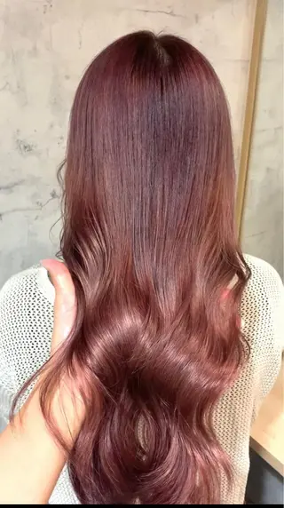ロング カラー 🎀レイヤー・艶カラ ー🎀YUMEKAのヘアスタイル